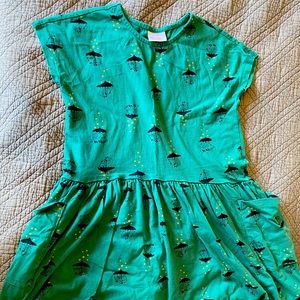 Hanna Andersson Dress with Hedgehogs! Size 140